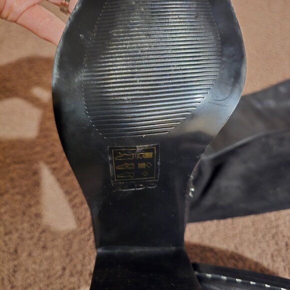 Aldo studded black boots - Picture 3 of 4